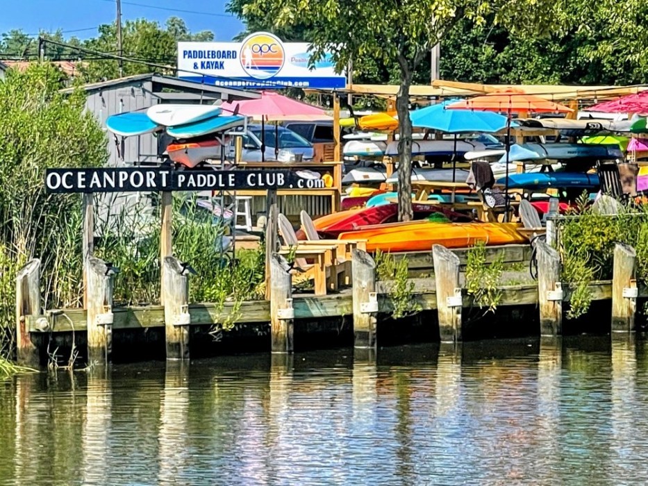 Membership with Storage in Oceanport, NJ Oceanport Paddle Club